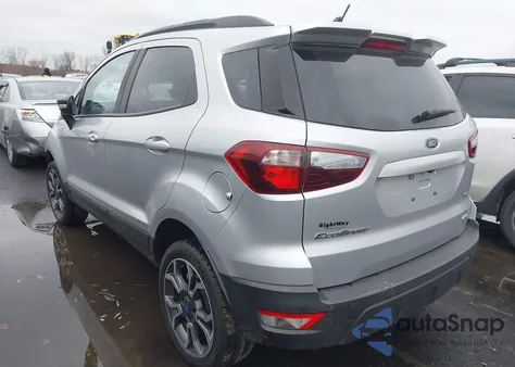 2020 Ford Ecosport Ses from USA, damaged, VIN MAJ6S3JL7LC346411